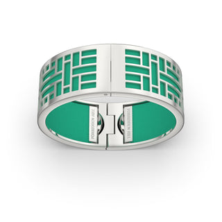 Python Green Huế - Wide Bangle