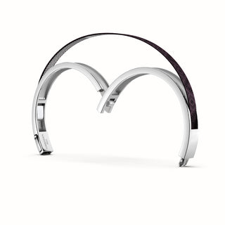 Kopi-O Brown Edge Bangle - Sterling Silver