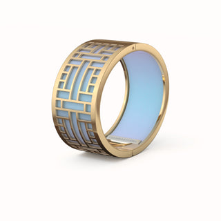 Huế Bangle - Gazebo Blue