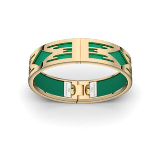 Python Green Ikat - Slim Bangle