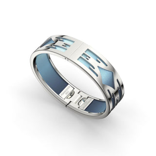 Wave Glow Ikat - Slim Bangle