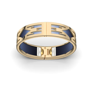 Ocean Glow Ikat - Slim Bangle