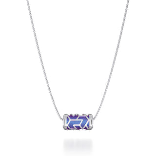 Dawn Mauve Iskandar- Silk Pendant - Sterling Silver