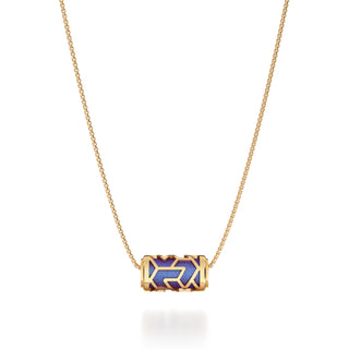 Dawn Mauve Iskandar- Silk Pendant - Gold Vermeil