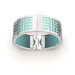 Teal Glow Huế - Wide Bangle