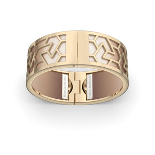 Bronze Glow Iskandar - Wide Bangle