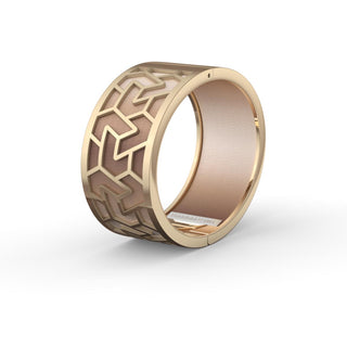 Bronze Glow Iskandar - Wide Bangle