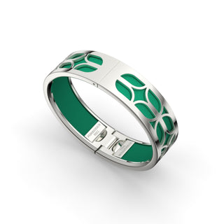 Python Green Kawung - Slim Bangle