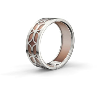Bronze Glow Kawung - Slim Bangle