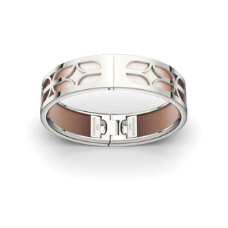 Bronze Glow Kawung - Slim Bangle