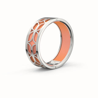 Kawung Bangle - Crossandra Orange