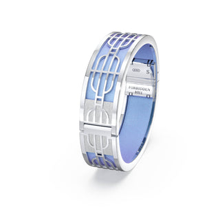 Gazebo Blue Nanyang Dream - Slim Bangle - Sterling Silver