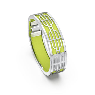 Pomelo Green Nanyang Dream - Slim Bangle - Sterling Silver