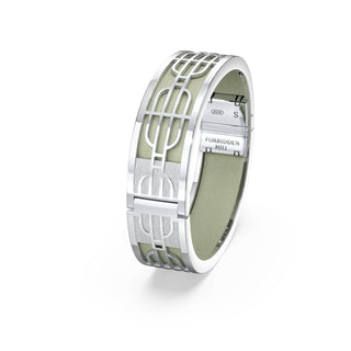 Shophouse Olive Nanyang Dream - Slim Bangle - Sterling Silver