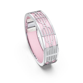 Shophouse Pink Nanyang Dream - Slim Bangle - Sterling Silver