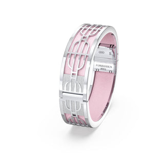 Shophouse Pink Nanyang Dream - Slim Bangle - Sterling Silver