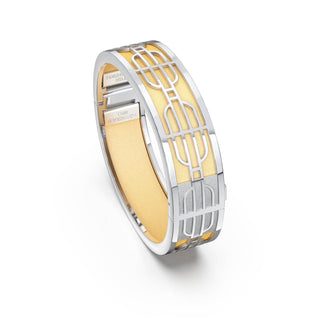 Shophouse Vanilla Nanyang Dream - Slim Bangle - Sterling Silver