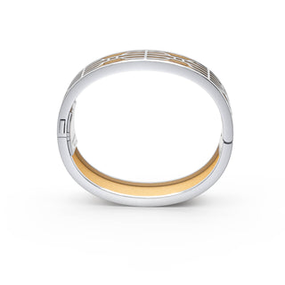 Shophouse Vanilla Nanyang Dream - Slim Bangle - Sterling Silver