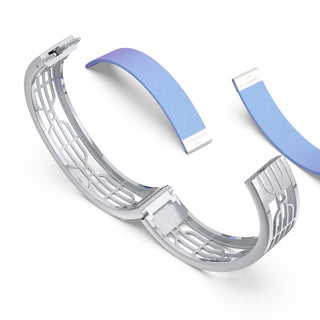 Gazebo Blue Nanyang Dream - Slim Bangle - Sterling Silver