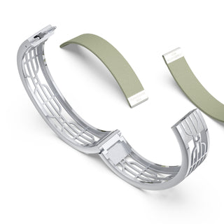 Shophouse Olive Nanyang Dream - Slim Bangle - Sterling Silver