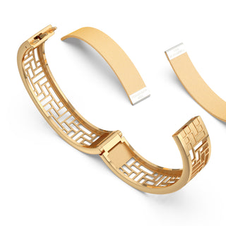 Shophouse Vanilla Pavilion - Slim Bangle - Gold Vermeil