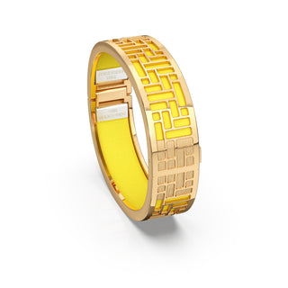 Starfruit Yellow Pavilion - Slim Bangle - Gold Vermeil