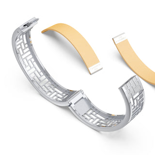 Shophouse Vanilla Pavilion - Slim Bangle - Sterling Silver