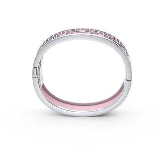 Shophouse Pink Pavilion - Slim Bangle - Sterling Silver