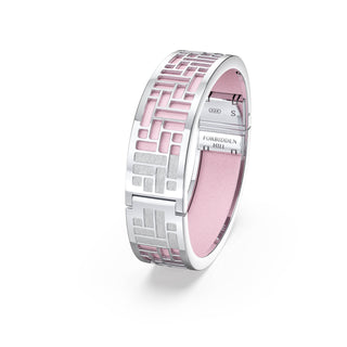 Shophouse Pink Pavilion - Slim Bangle - Sterling Silver