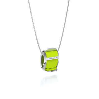 Kawung Pendant - Pomelo Green - Sterling Silver
