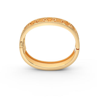 Shophouse Vanilla Peranakan Grace - Slim Bangle - Gold Vermeil