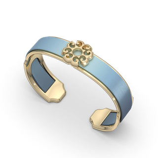 Wave Glow Nonya Blossom - Silk Cuff