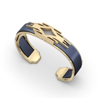 Ocean Glow Ikat - Silk Cuff