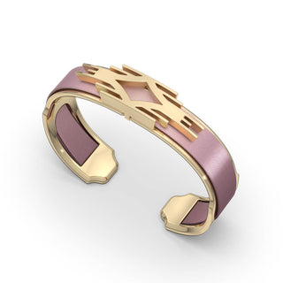 Musk Glow Ikat - Silk Cuff