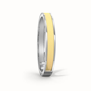 Shophouse Vanilla Edge Bangle - Sterling Silver