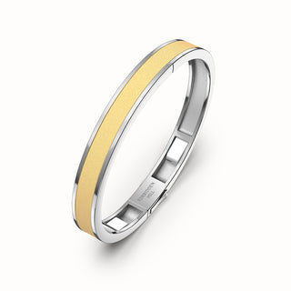 Shophouse Vanilla Edge Bangle - Sterling Silver