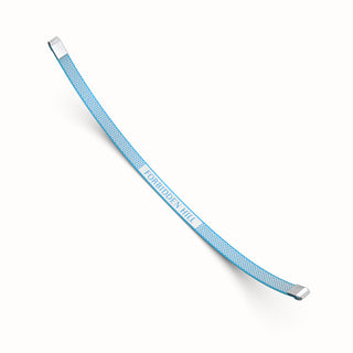 Turquoise Blue Silk Slide - for Edge Bangles