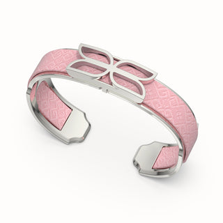 Kawung Silk Cuff - Porcelain White
