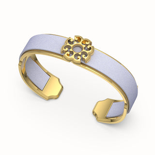 Nonya Blossom Silk Cuff - Shophouse Mauve