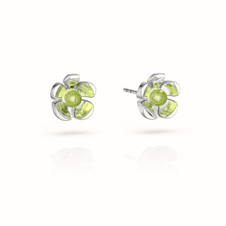 Orchid Garden - Peridot Gemstones