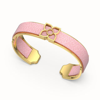 Lotus Silk Cuff - Rose Syrup Pink